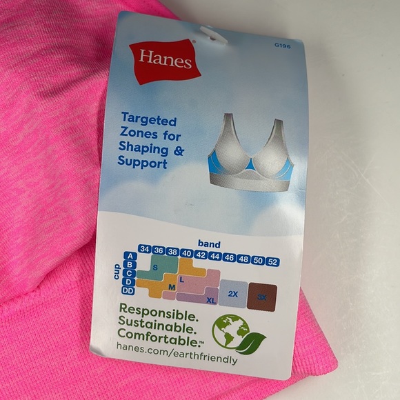 Hanes Women's Get Cozy Pullover ComfortFlex Fit Wirefree Bra - Small - Picture 7 of 11